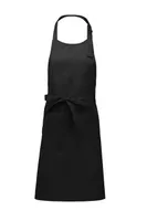Șorț Kariban Cotton With Pocket personalizat, negru