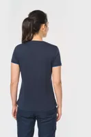 Tricou damă Designed To Work Short-sleeved Daytoday personalizat, pe model