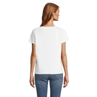 Tricou damă Sol's Regent V personalizat, vedere spate