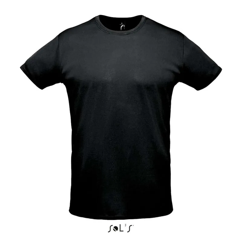 Tricou unisex SOL'S Sprint Sport personalizat, negru