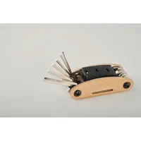 Multitool de buzunar din bambus personalizat