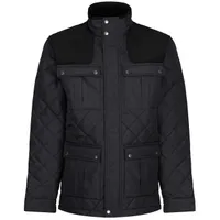 Jachetă bărbați Regatta Padbury Quilted personalizată, negru