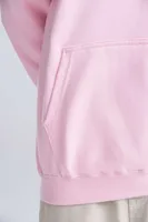 Hanorac unisex Just Hoods Varsity personalizat, pe model