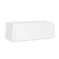 Față de masă mare 280x210 cm personalizată, alb