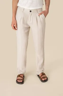 Pantaloni damă Spasso Ladie S Linen Trousers