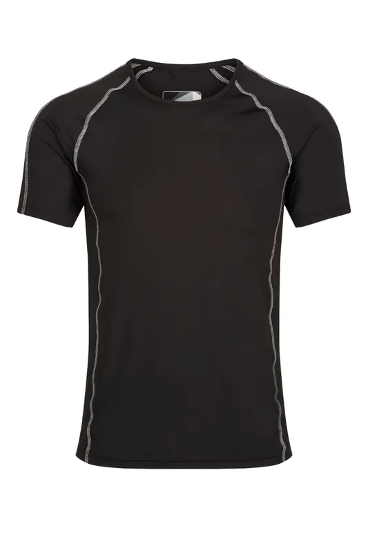 Tricou bărbați Regatta Pro Short Sleeve Base Layer Top personalizat, pe model
