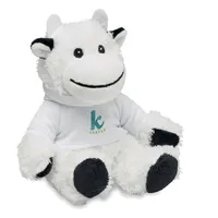 Vacuta de pluș Teddy personalizată, vedere zona de personalizare