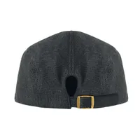 Șapcă plată tip Newsboy 320 gr/m² personalizată, vedere lateral