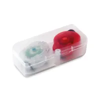 2 "ochi de pisică" în cutie PP personalizat