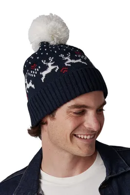 Căciulă K-UP Winter Beanie With Reindeer Design