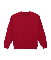 Bluză unisex Gildan Heavy Blend™ Adult Crewneck personalizată, roșu