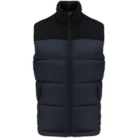 Vestă unisex Kariban Bi-tone Padded Bodywarmer personalizată, albastru