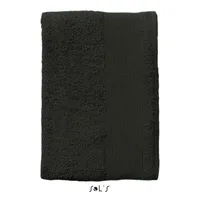 Sol's Island 100 Bath Sheet personalizat, black