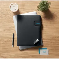 Dosar A4 cu încărcător wireless personalizat
