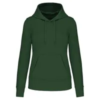 Hanorac damă Kariban Eco-friendly personalizat, verde