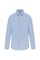 Cămașă bărbați Kariban Cotton/elastane personalizată, albastru