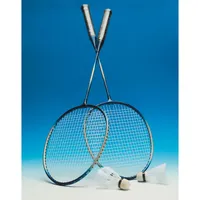 Set badminton pt. 2 persoane personalizat, vedere spate