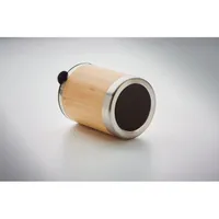 Pahar, perete de bambus 250ml personalizat, vedere spate