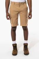 Pantaloni scurți bărbați Kariban Multipocket Bermuda Shorts personalizați, pe model