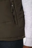 Vestă unisex Kariban Fleece Lined Bodywarmer personalizată, pe model
