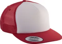 Șapcă K-UP Classic Trucker 5 Panels personalizată, roșu