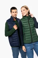 Jachetă damă Kariban Lightweight Sleeveless Fake Down personalizată, pe model