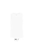 Tricou bărbați SOL'S Justin Tank Top personalizat, alb