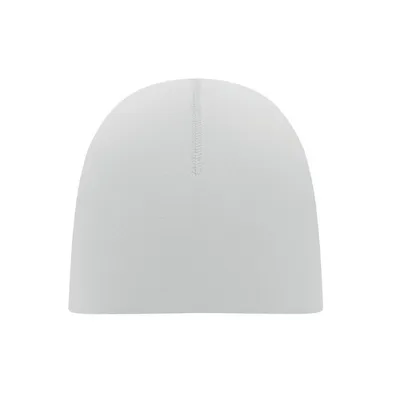 Căciulă unisex din bumbac personalizată, alb