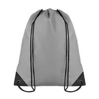 Rucsac cu şnur personalizat, gri