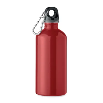 Sticlă cu un singur strat 500ml personalizată, roșu