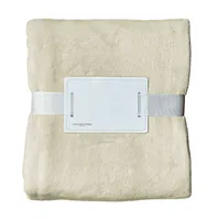Jachetă polar unisex Olima Coral Fleece Blanket personalizată, natural