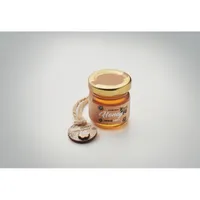 Borcan de miere din flori 50gr personalizat, vedere detaliu