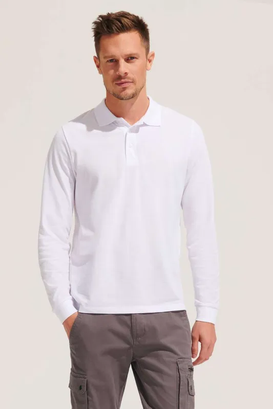 Tricou polo bărbați SOL'S Prime Lsl