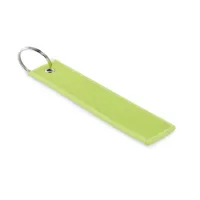 Îndepărtați inelul breloc înainte personalizat, verde neon