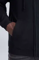 Bluză bărbați Just Hoods Zoodie personalizată, pe model