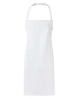 Șorț Premier Essential Bib personalizat, alb