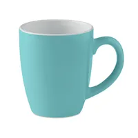 Cană ceramică colorată personalizată, albastru