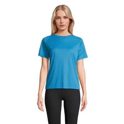 Tricou damă Sol's Vortex Raglan personalizat
