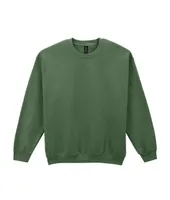 Bluză unisex Gildan Heavy Blend™ Adult Crewneck personalizată, verde