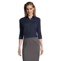 Cămașă damă Sol's Effect Stretch personalizată, dark blue
