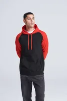 Hanorac unisex Just Hoods Baseball personalizat, pe model