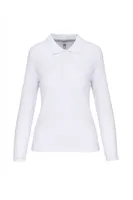 Tricou polo damă Designed To Work personalizat, alb
