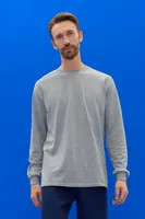 Tricou cu mânecă lungă unisex Gildan Ultra Cotton™ Adult personalizat, pe model