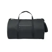 Geantă Duffle 600D RPET personalizată, vedere detaliu