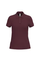Tricou polo damă iDeal Basic Pique personalizat, roșu