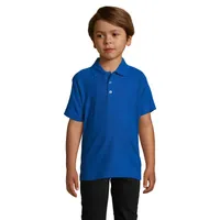 SUMMER II KIDS Polo 170g personalizat, royal blue