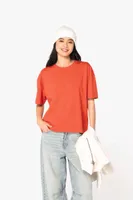 Tricou damă Native Spirit Eco-friendly Oversized personalizat, pe model