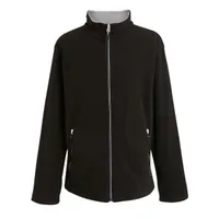 Jachetă polar bărbați Regatta Ascender Fleece personalizată, negru