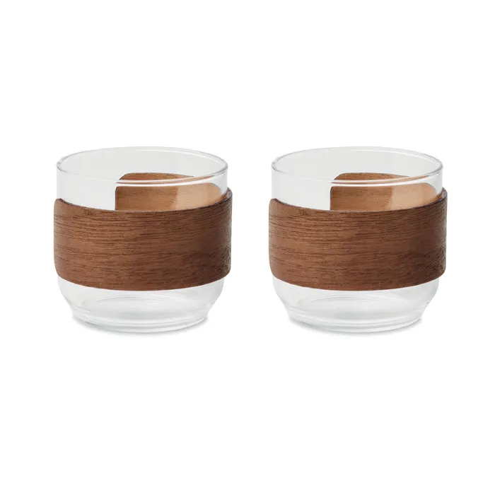 Set  pahare de cafea nuc grip
