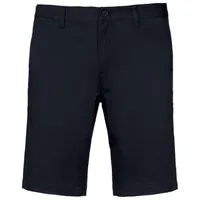 Pantaloni scurți bărbați Kariban Chino Bermuda Shorts personalizați, albastru